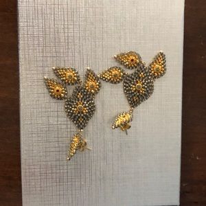 Miguel Ases chandelier earrings